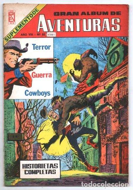 Fumetti: AVENTURAS # 92 SUPER ACCION TERROR HISTORIAS COMPLETAS OESTERHELD ERNIE PIKE IMPECABLE 64 PAG