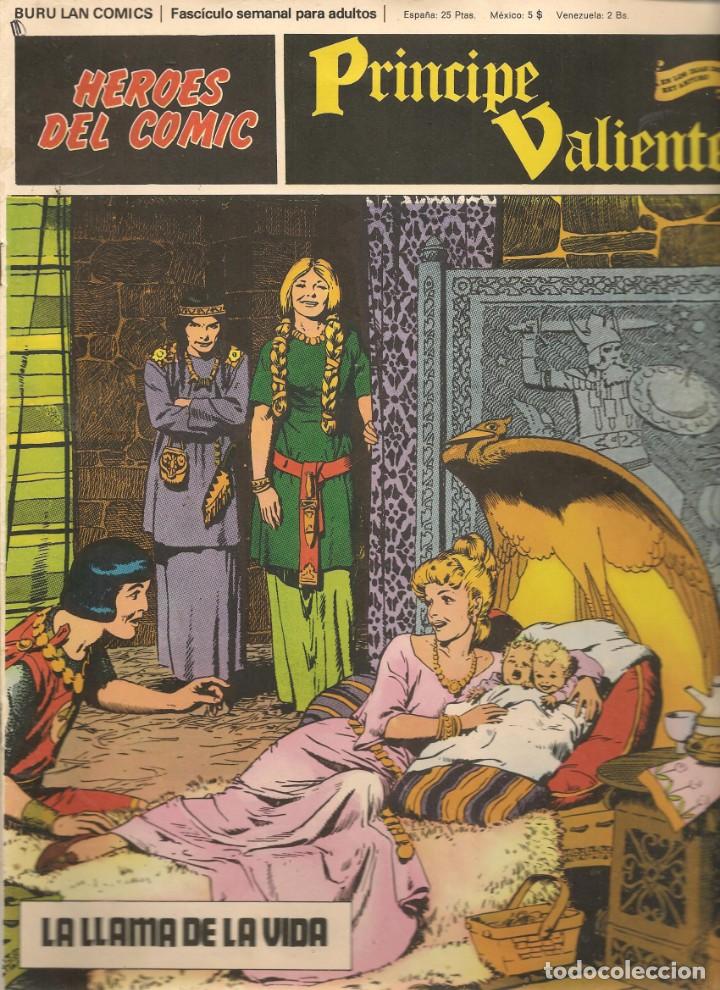 C&oacute;mics: PRINCIPE VALIENTE. N&ordm; 38. LA LLAMA DE LA VIDA.  BURU LAN. (ST/MG) - Foto 1