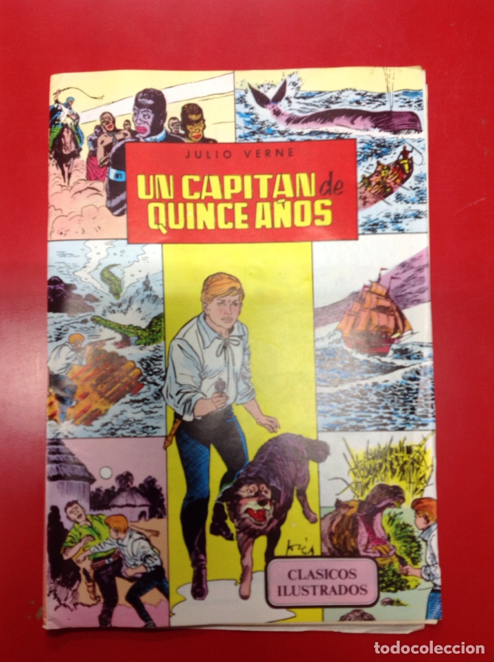 C&oacute;mics: Julio verne - un capit&aacute;n de quince a&ntilde;os - Foto 1