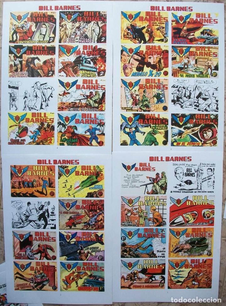 C&oacute;mics: Portadas (Bill Barnes)  4 Paginas - Foto 1