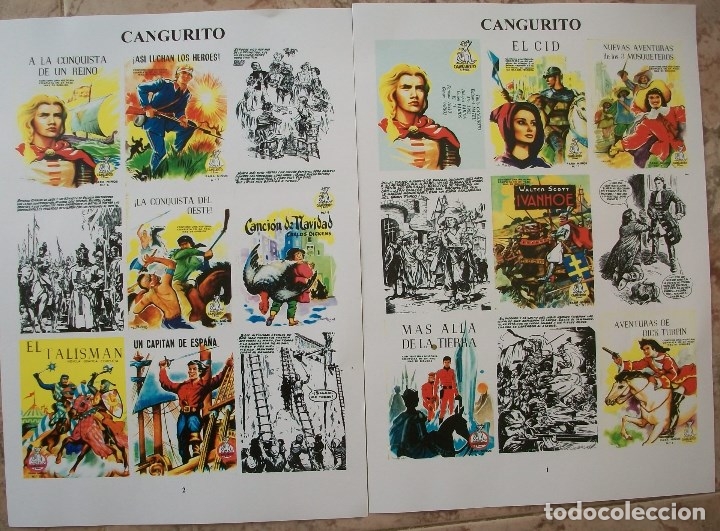 C&oacute;mics: Portadas (Cangurito 2 Hojas) - Foto 1