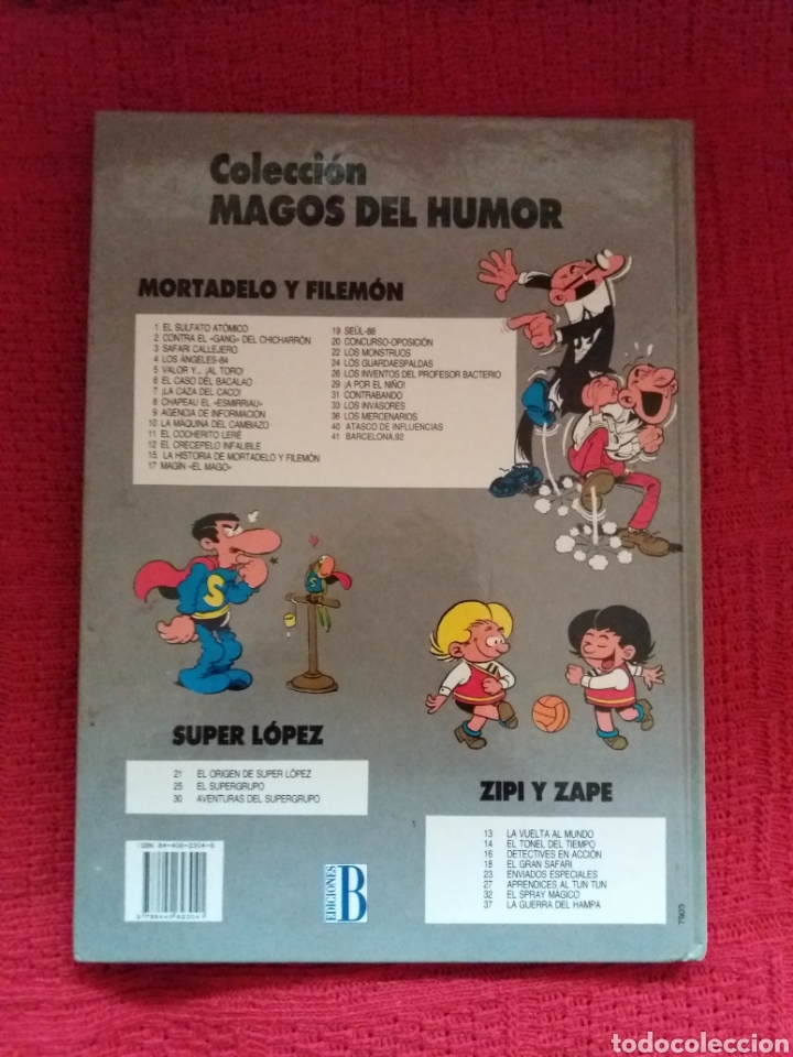 C&oacute;mics: MIRTADELO Y FILEM&Oacute;N -BARCELONA 92- - Foto 2