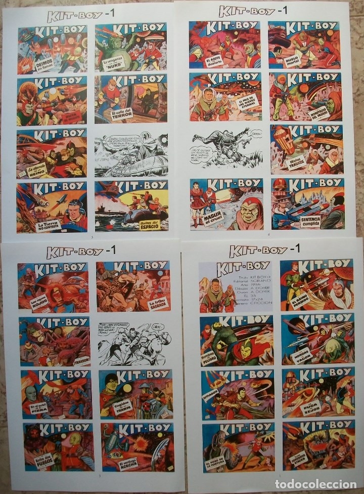 C&oacute;mics: Portadas (Kit Boy 1&ordf; 5 Hojas) - Foto 1