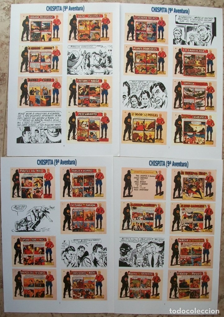 C&oacute;mics: portadas (Chispita 9) 4 Hojas - Foto 1