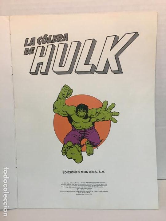 C&oacute;mics: COMIC DE HULK DE EDICCIONES MONTENA A&Ntilde;O 1981 - Foto 2