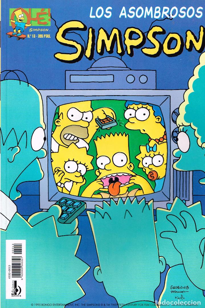 C&oacute;mics: Los Asombrosos Simpsons.colecci&oacute;n Ol&eacute; 13.ediciones B. - Foto 1