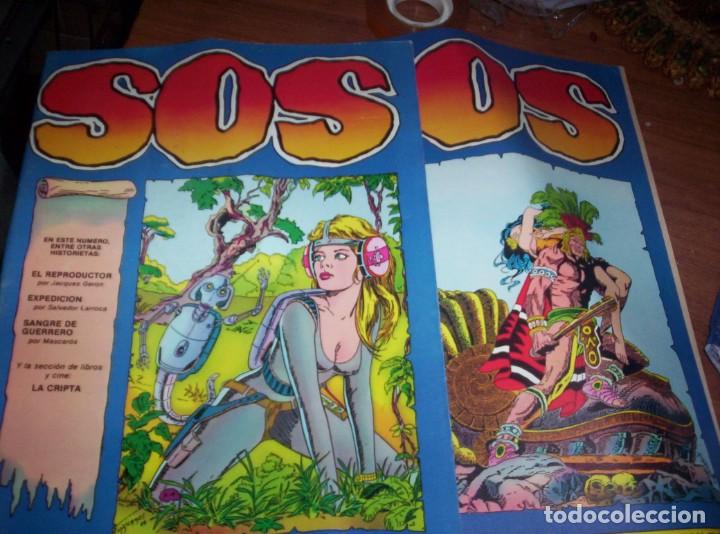 C&oacute;mics: SOS N&ordm;0 Y N&ordm;1 - EDITORIAL EDITVAL - COMICS DE TERROR - Foto 1