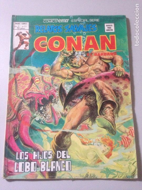 C&oacute;mics: CONAN - RELATOS SALVAJES - N. 77 - Foto 1