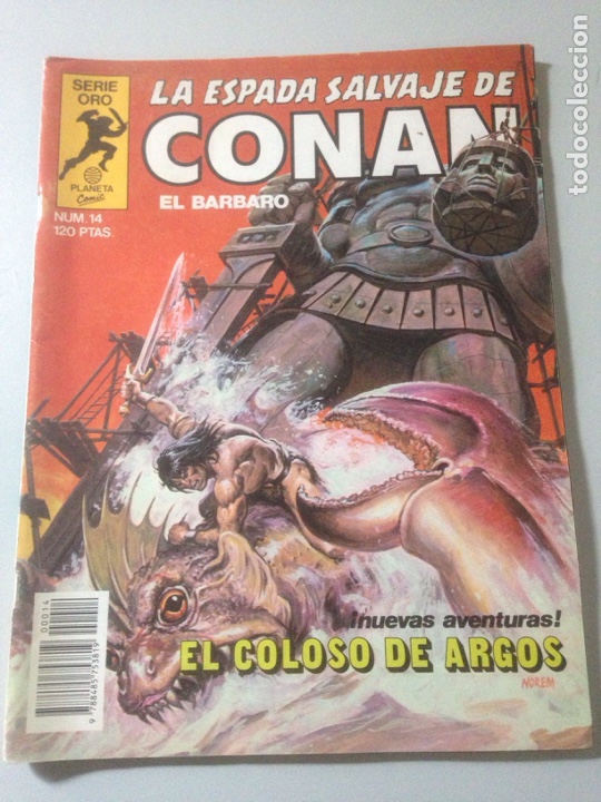 C&oacute;mics: La espada salvaje de Conan Serie Oro NUM. 14 (1982) - Foto 1