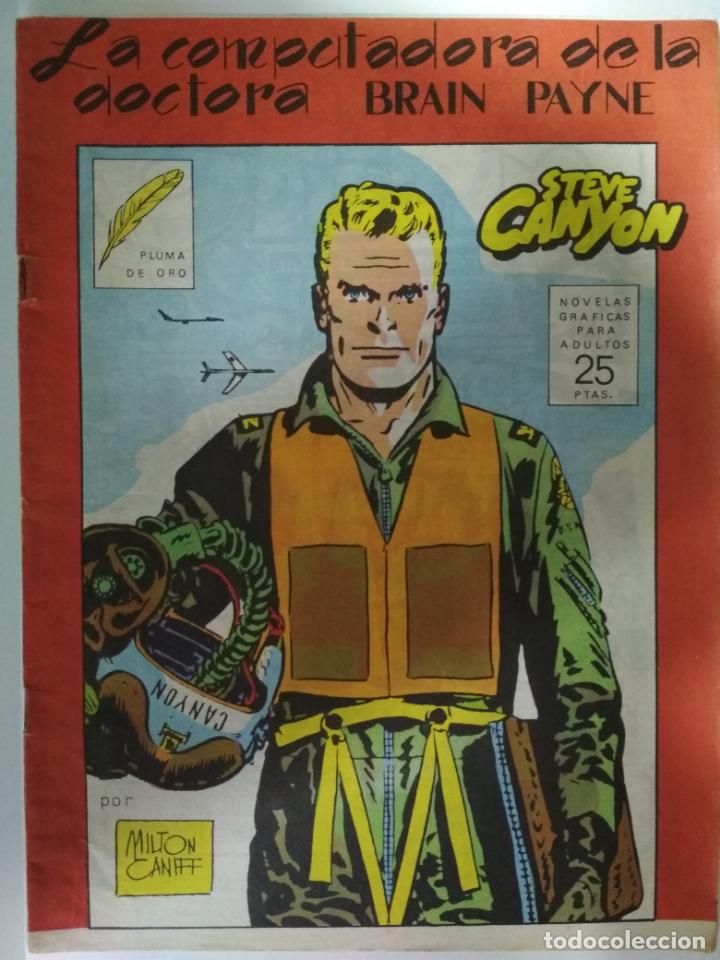 C&oacute;mics: STEVE CANYON, LA COMPUTADORA DE LA DOCTORA BRAIN PAYNE - Foto 1