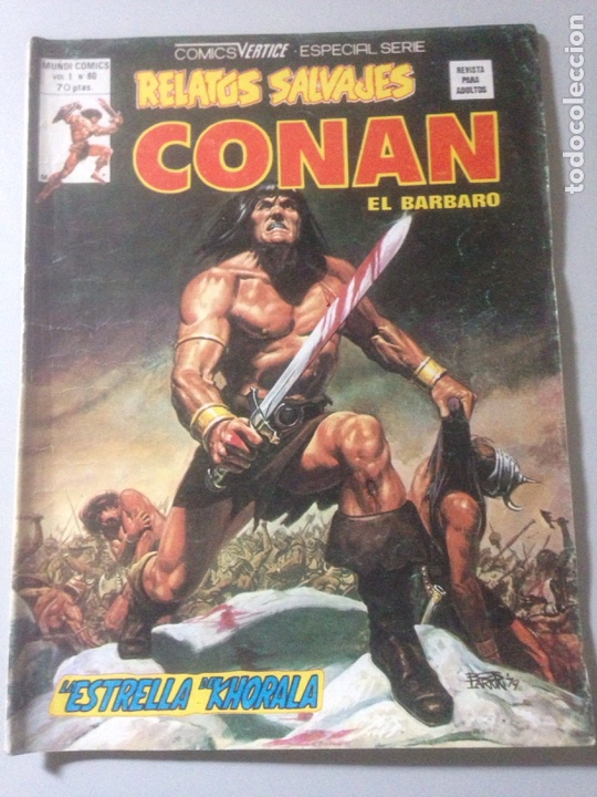 Relatos Salvajes –b/n-conan El Barbaro-año 1978 - Comprar Comics ...