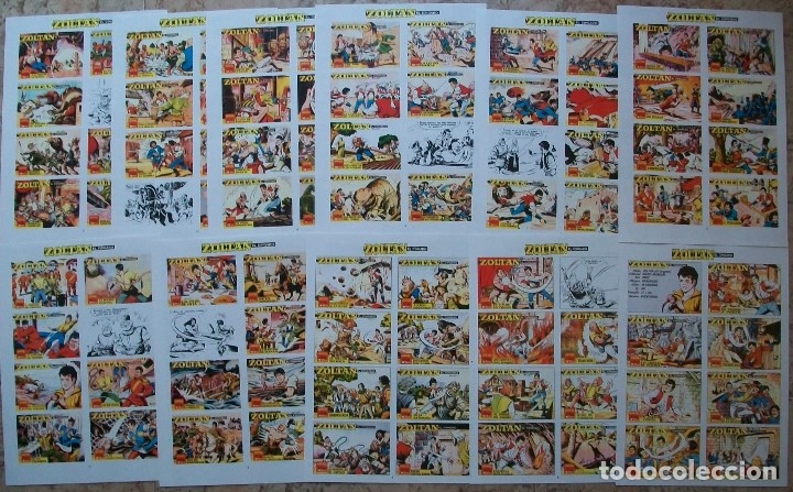 C&oacute;mics: Portadas (Zoltan el Cingaro 11 Hojas) - Foto 1