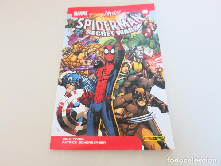 C&oacute;mics: SPIDERMAN IMPACT SECRET WARS MARVEL PANINI COMICS - Foto 1