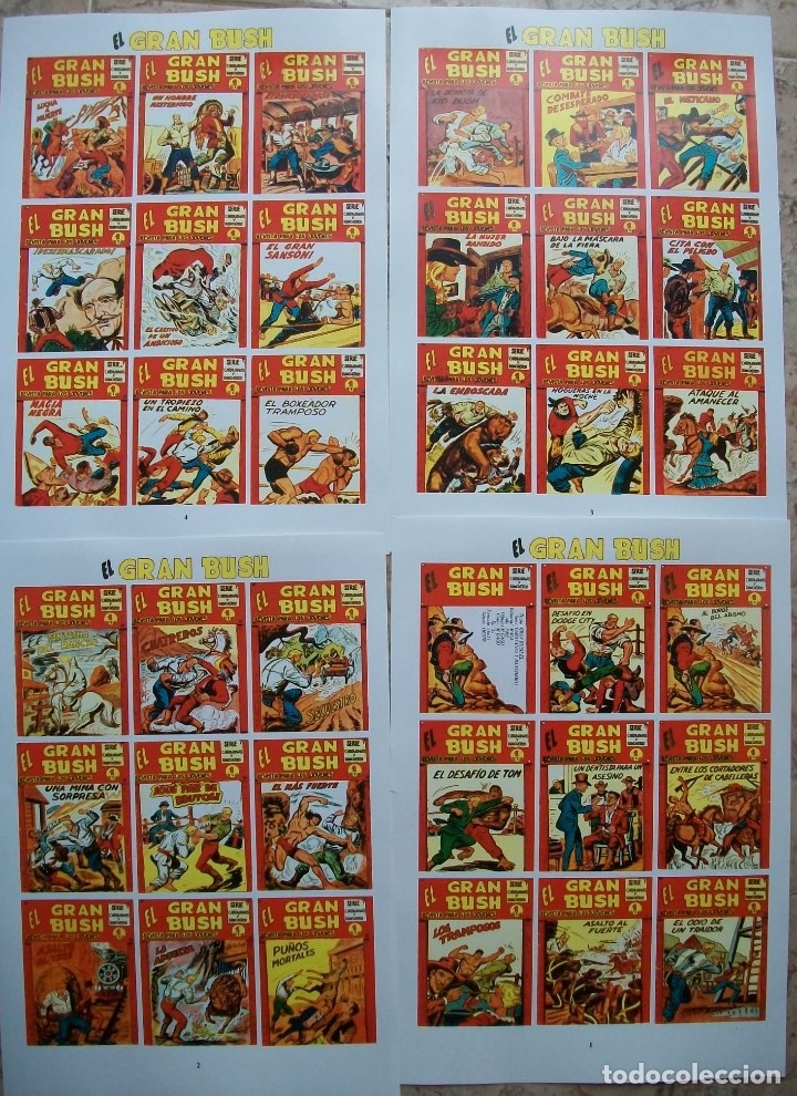C&oacute;mics: Portadas (El Gran Bush 4 Hojas) - Foto 1