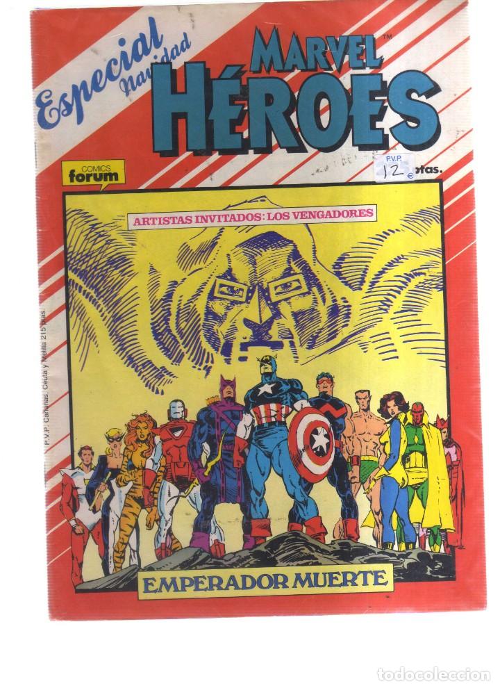 C&oacute;mics: HEROES MARVEL ESPECIAL NAVIDAD EMPERADOR MUERTE