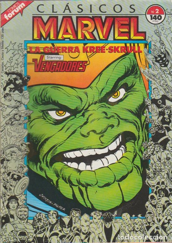 C&oacute;mics: Cl&aacute;sicos Marvel. Forum 1988. N&ordm; 2 - Foto 1