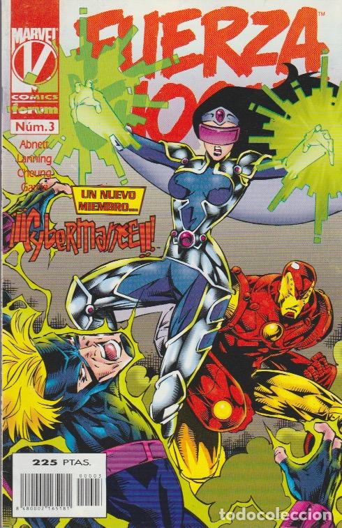 C&oacute;mics: Fuerza de choque v2. Forum 1996. N&ordm; 3 - Foto 1
