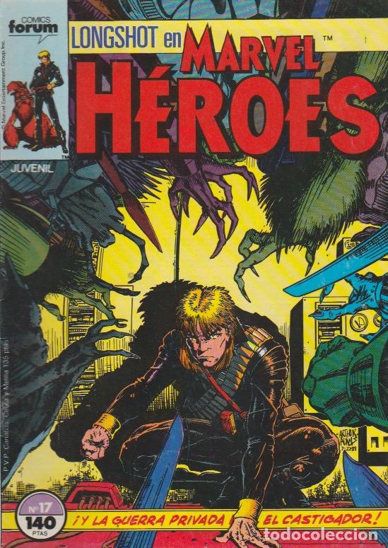 C&oacute;mics: Marvel H&eacute;roes. Forum 1987. N&ordm; 17 -Longshot- - Foto 1