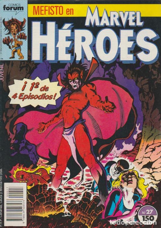 Marvel H&eacute;roes. Forum 1987. N&ordm; 27 -Mefisto-