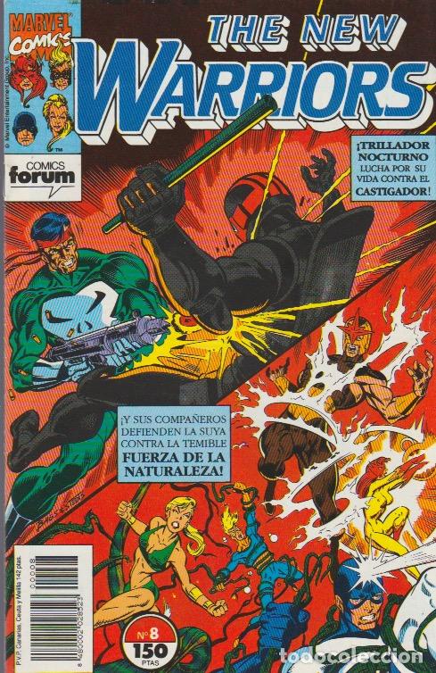 C&oacute;mics: New Warriors, The. Forum 1991. N&ordm; 8