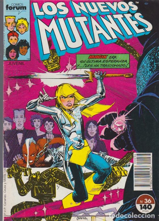 C&oacute;mics: Nuevos Mutantes, Los. Forum 1986. N&ordm; 36 - Foto 1