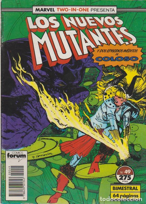 C&oacute;mics: Nuevos Mutantes, Los. Forum 1986. N&ordm; 49 - Foto 1