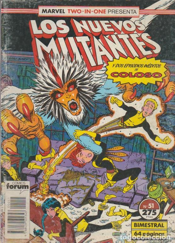 C&oacute;mics: Nuevos Mutantes, Los. Forum 1986. N&ordm; 51 - Foto 1