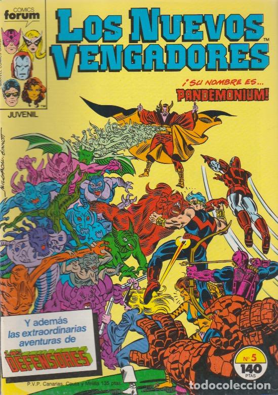 C&oacute;mics: Los Nuevos Vengadores. Forum 1987. N&ordm; 5 - Foto 1