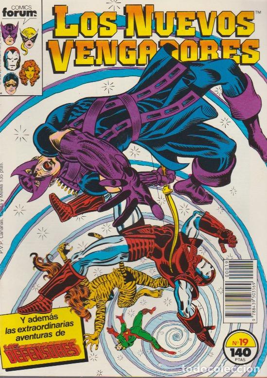 C&oacute;mics: Los Nuevos Vengadores. Forum 1987. N&ordm; 19 - Foto 1