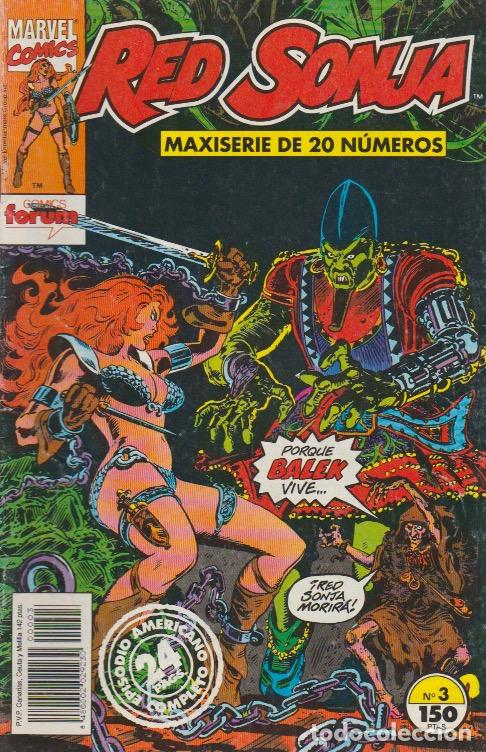 C&oacute;mics: Red Sonja. Forum 1992. N&ordm; 3 - Foto 1