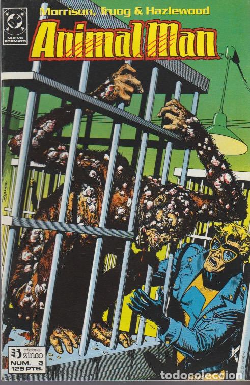 C&oacute;mics: Animal Man. Zinco 1989. N&ordm; 3 - Foto 1