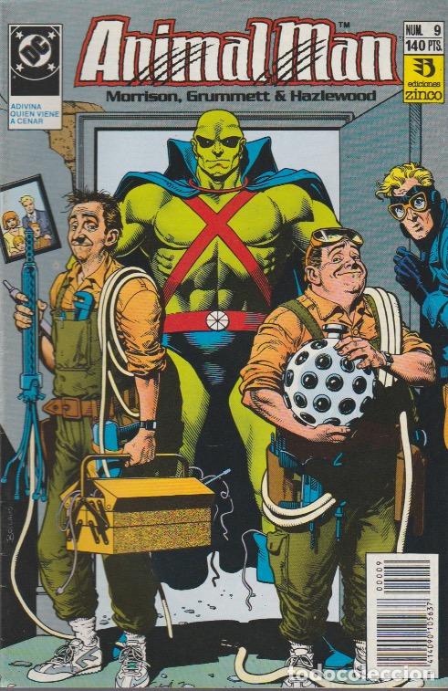 C&oacute;mics: Animal Man. Zinco 1989. N&ordm; 9 - Foto 1