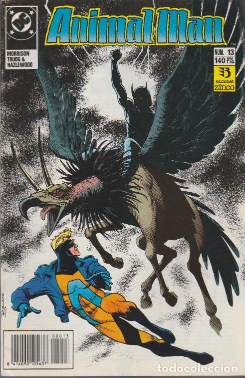 C&oacute;mics: Animal Man. Zinco 1989. N&ordm; 13 - Foto 1