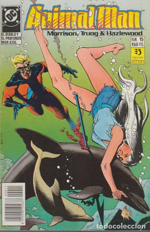 C&oacute;mics: Animal Man. Zinco 1989. N&ordm; 15 - Foto 1