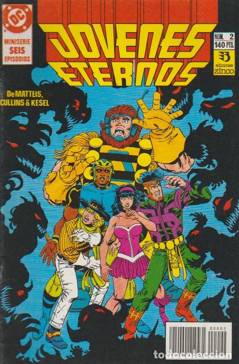 C&oacute;mics: J&oacute;venes Eternos. Zinco 1990. N&ordm; 2 - Foto 1