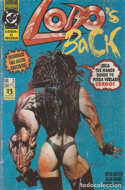 C&oacute;mics: Lobo. El Regreso. Zinco 1992. N&ordm; 2 - Foto 1