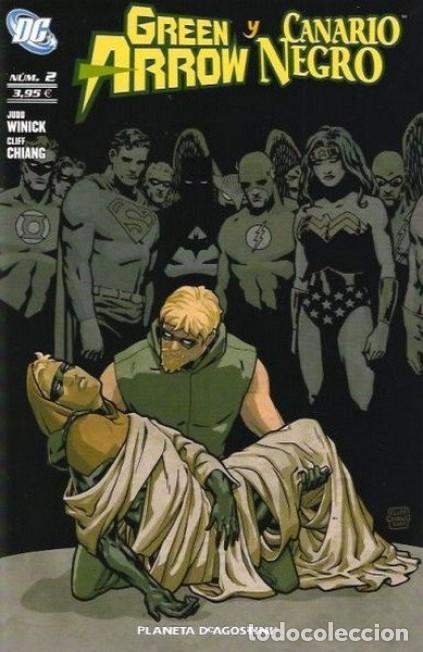 C&oacute;mics: Green Arrow y Canario Negro. Planeta 2008. N&ordm; 2 - Foto 1