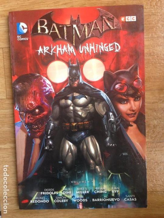 C&oacute;mics: BATMAN : ARKHAM UNHINGED VOL 1 &iexcl; TOMO 160 PAGINAS ! DC - ECC - Foto 1