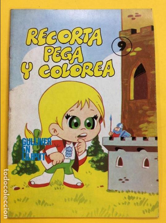 Comics: Recorta pega y colorea 9