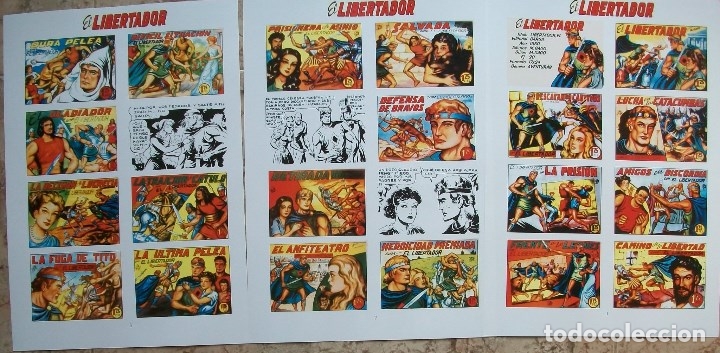 C&oacute;mics: Portadas (El Libertador 3 Hojas) - Foto 1