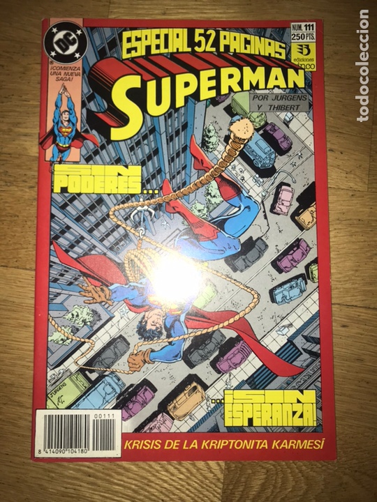 C&oacute;mics: Superman krisis de la kriptonita karmesi n&uacute;mero 111 - Foto 1