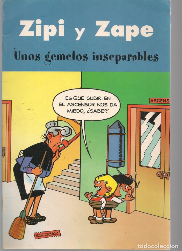 C&oacute;mics: ZIPI Y ZAPE. UNOS GEMELOS INSEPARABLES. EDICIONES B. (C/A59) - Foto 1