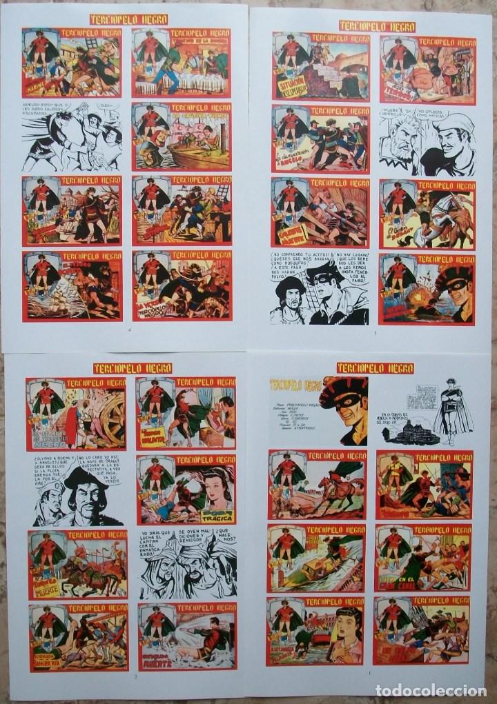 C&oacute;mics: Portadas (Terciopelo Negro)  4 Paginas - Foto 1