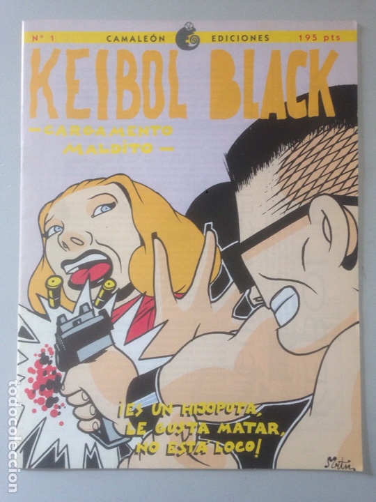 C&oacute;mics: Keibol Black. n. 1 Ed. Camale&oacute;n - Foto 1