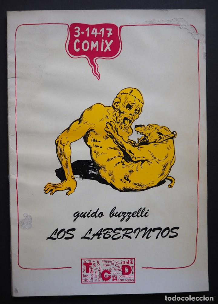 C&oacute;mics: Los Laberintos. Guido Buzzelli. 3 - 14 -17 COMIX 1977 - Foto 1