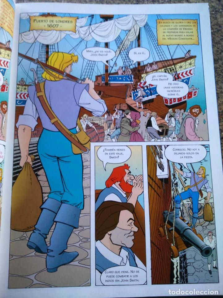 C&oacute;mics: POCAHONTAS -- DISNEY -- EDICION BILINGUE ESPA&Ntilde;OL / INGLES -- - Foto 2