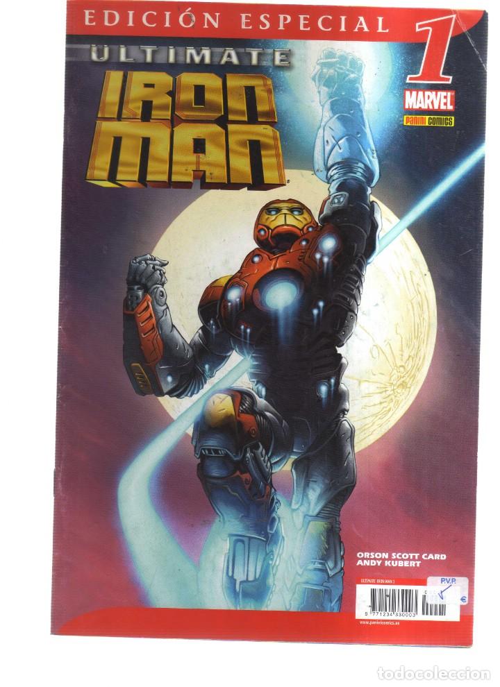 C&oacute;mics: IRON MAN ULTIMATE N,1 MARVEL PANINI EDICION ESPECIAL - Foto 1