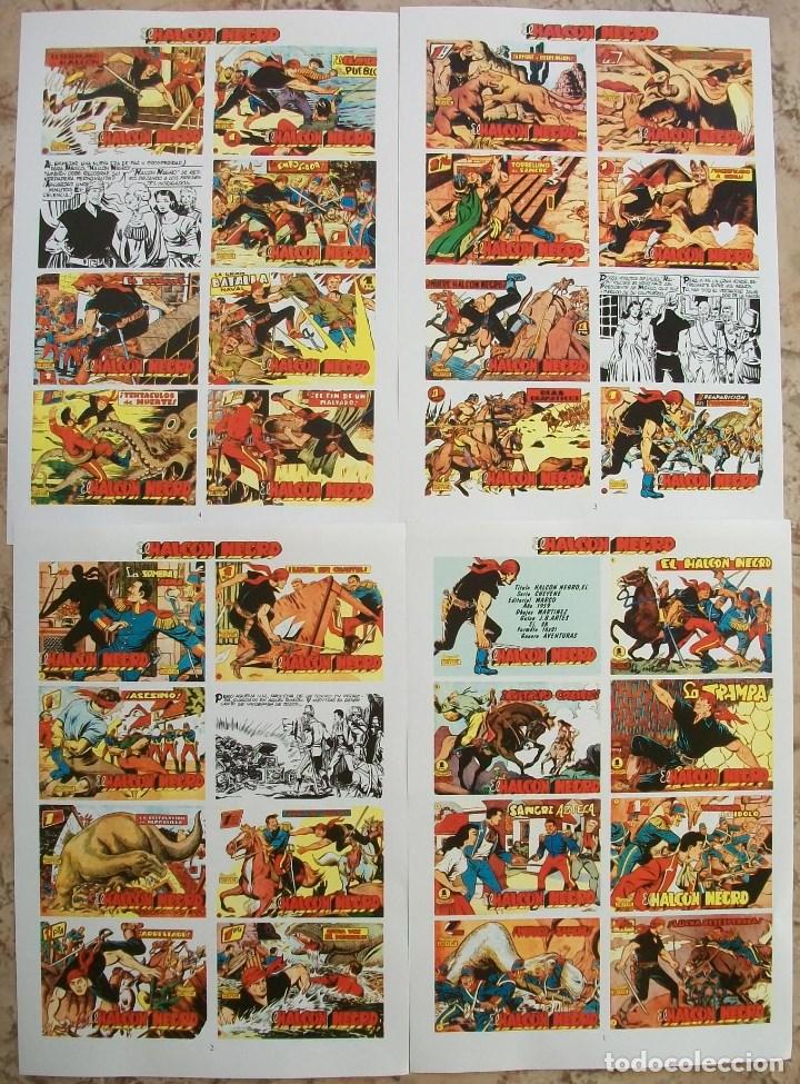 C&oacute;mics: Portadas (El Halcon Negro)  4 Paginas - Foto 1