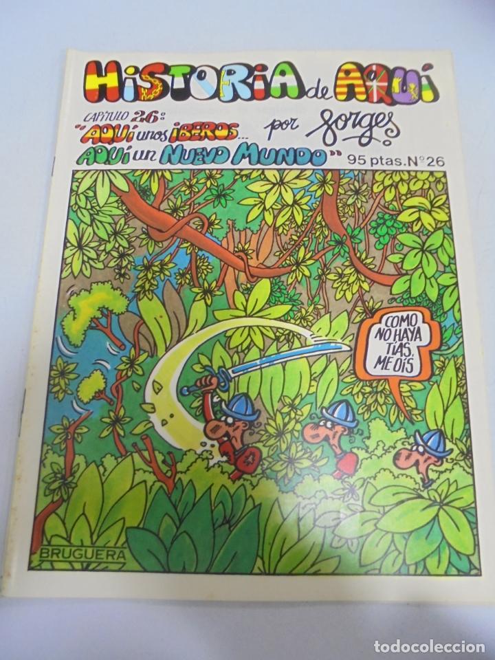 Comics: HISTORIA DE AQUI. CAPITULO 26: AQUI UNOS IBEROS...AQUI UN NUEVO MUNDO
