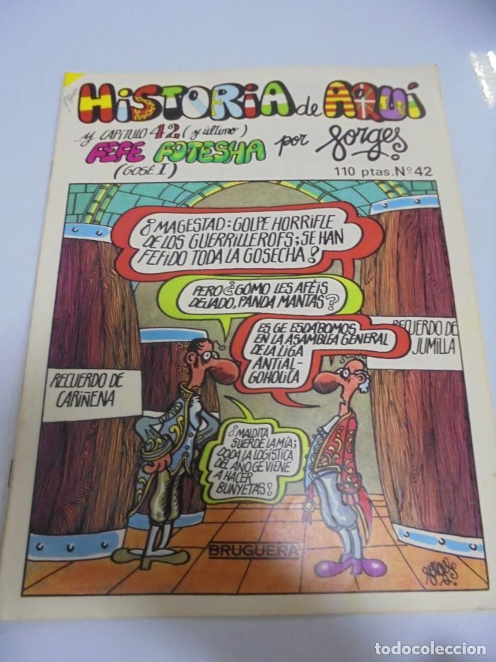Fumetti: HISTORIA DE AQUI. CAPITULO 42 Y ULTIMO: FEFE FOTESHA (GOSE I)